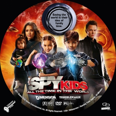 CoverCity - DVD Covers & Labels - Spy Kids 4: All The Time In The World