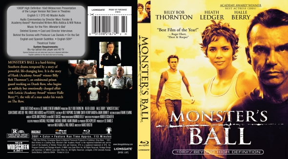 CoverCity - DVD Covers & Labels - Monster's Ball