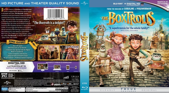 The Boxtrolls 2022 Dvd Cover