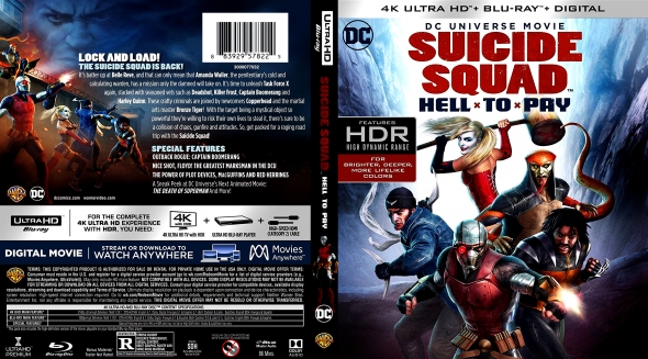 DCU: Suicide Squad: Hell To Pay - Limited Edition Gift Set - Includes  Hardcover Graphic Novel - 96 Pages (Blu-ray + DVD + Digital)