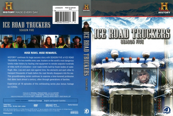 CoverCity - DVD Covers & Labels - Ice Road Truckers - Season 5