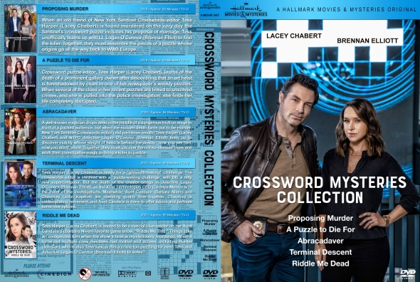 CoverCity DVD Covers Labels Crossword Mysteries Collection (5)