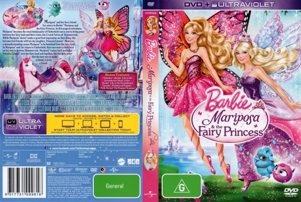 barbie mariposa and the fairy princess