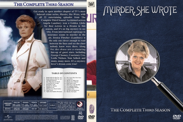 Murder She Wrote - Season 3 (spanning spine)