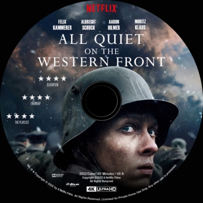 All Quiet on the Western Front 4K