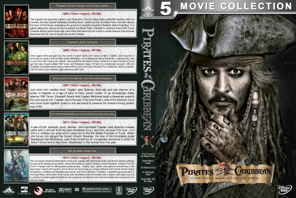 Pirates of the Caribbean: Complete Movie Collection