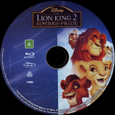 CoverCity - DVD Covers & Labels - The Lion King 2 - Simba's Pride