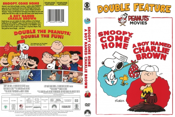 Peanuts Double Feature: Snoopy Come Home and A Boy Named Charlie Brown