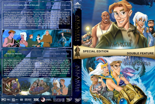 Atlantis: The Lost Empire & Milo's Return Double Feature