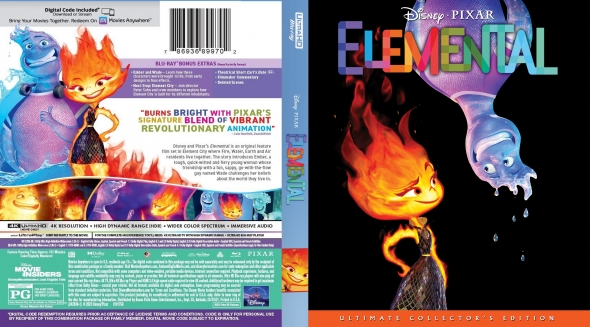 CoverCity - DVD Covers & Labels - Elemental 4K