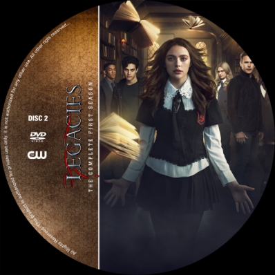 Legacies - Season 1; disc 2