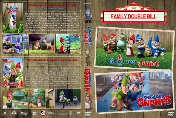 Gnomeo & Juliet / Sherlock Gnomes Double Feature