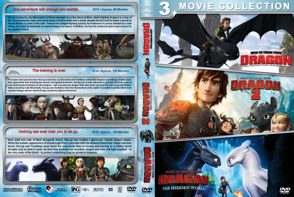 how to train your dragon dvd cover