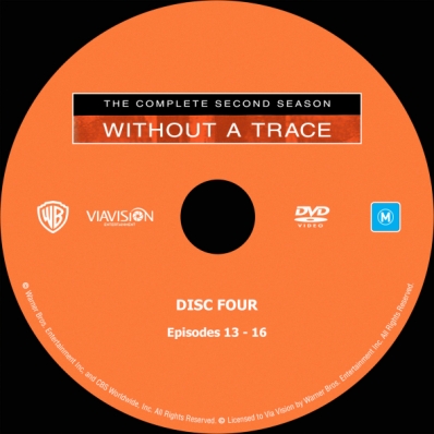 Without A Trace - Season 2; disc 4