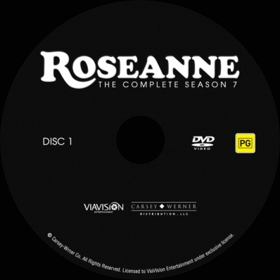 CoverCity - DVD Covers & Labels - Roseanne - Season 7; disc 1