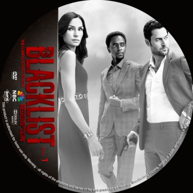 The Blacklist Redemption - Season 1; disc 1