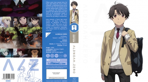 CoverCity - DVD Covers & Labels - Aldnoah.Zero - Season 1