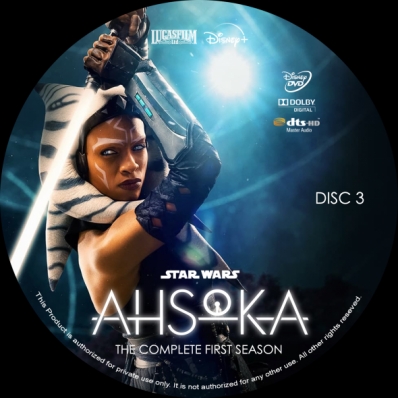 Ahsoka - Season 1; disc 3