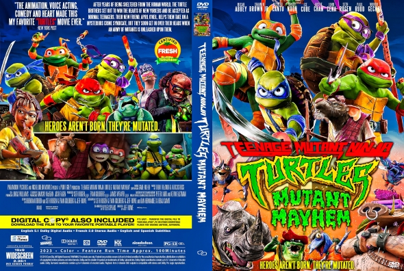 CoverCity - DVD Covers & Labels - Teenage Mutant Ninja Turtles: Mutant  Mayhem (2023)