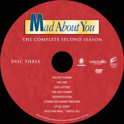 Mad About You - Season 2; disc 3