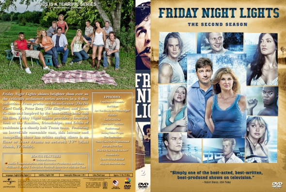 Friday Night Lights - Season 2 (spanning spine)