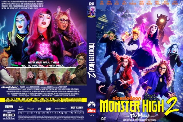 CoverCity DVD Covers Labels Monster High 2