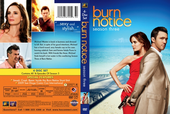 CoverCity - DVD Covers & Labels - Burn Notice - Season 3