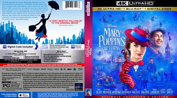 CoverCity - DVD Covers & Labels - Mary Poppins Returns 4K