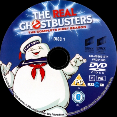 The Real Ghostbusters - Season 1; disc 1