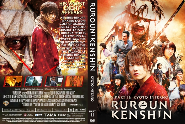 Rurouni Kenshin: Kyoto Inferno - The Second Movie - Blu-ray + DVD