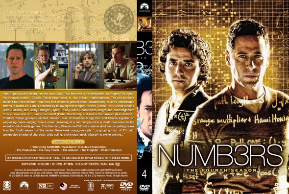 Numb3rs - Season 4 (spanning spine)