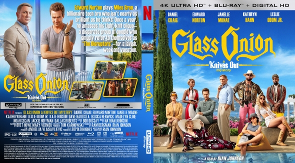 CoverCity - DVD Covers & Labels - Glass Onion: A Knives Out Mystery 4K