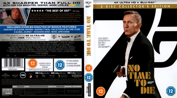 CoverCity - DVD Covers & Labels - No Time To Die 4K