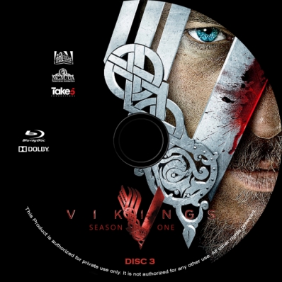 CoverCity - DVD Covers & Labels - Vikings - Season 1; Disc 3