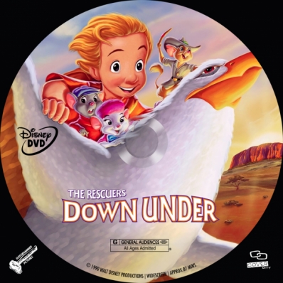 CoverCity - DVD Covers & Labels - The Rescuers Down Under