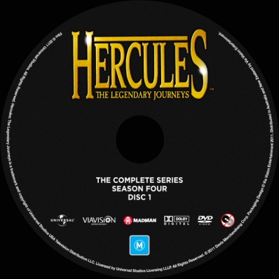 Hercules; The Legendary Journeys: Season 4; disc 1