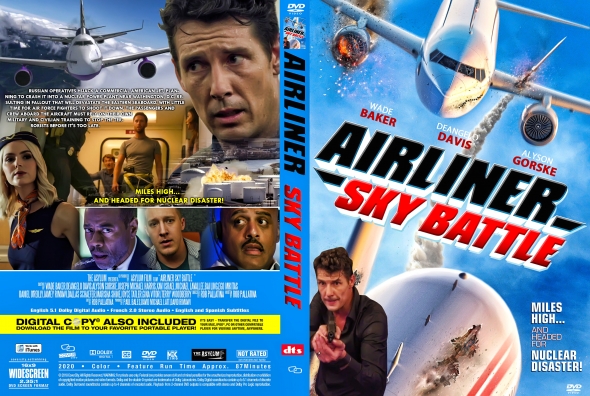 CoverCity DVD Covers Labels Airliner Sky Battle