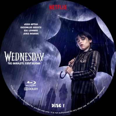 Wednesday - Season 1; disc 1