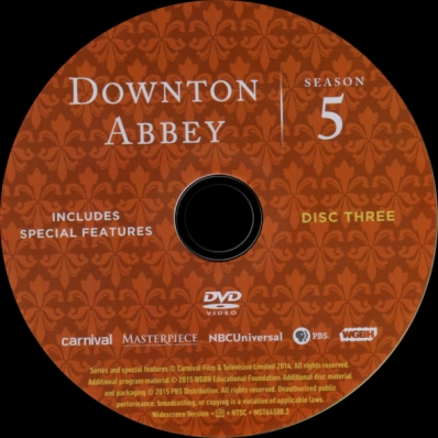 Downton Abbey - Season 5; disc 3