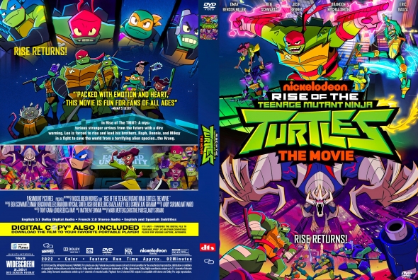 Teenage Mutant Ninja Turtles: Rise of the Turtles - DVD - VERY GOOD  97368804845