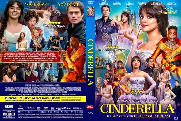 cinderella dvd cover