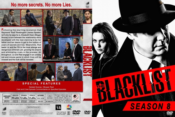 CoverCity - DVD Covers & Labels - The Blacklist - Season 8