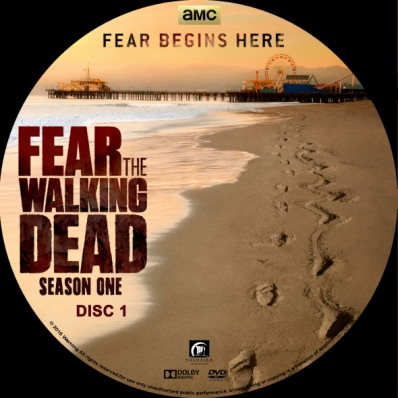 Fear the Walking Dead - Season 1; disc 1