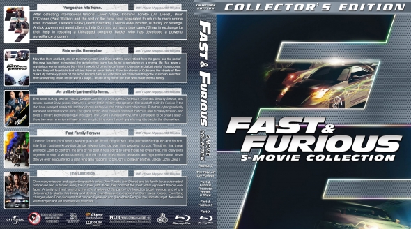 Fast & Furious 5-Movie Collection