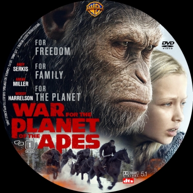CoverCity - DVD Covers & Labels - War for the Planet of the Apes