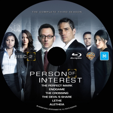 Person Of Interest - Season 3; disc 2