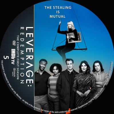 Leverage Redemption - Season 1; disc 5