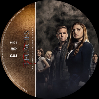 Legacies - Season 2; disc 3