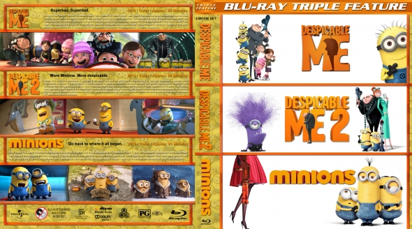 Despicable Me / Despicable Me 2 / Minions Triple Feature