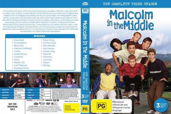 CoverCity - DVD Covers & Labels - Malcolm In The Middle - Season 3